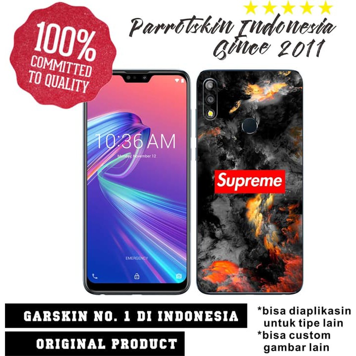 Garskin Skin Zenfone Max Pro M2 Supreme style abstract