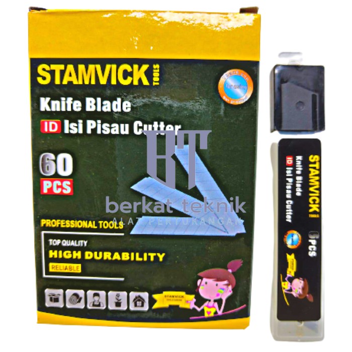 

Stamvick isi cutter besar / refill pisau cutter