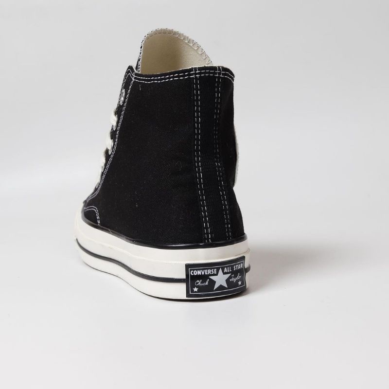 CONVERSE 70s HIGH PREMIUM (BONUS KAOS KAKI+PAPERBAG) Black White Egret BNIB Converse All Star Import