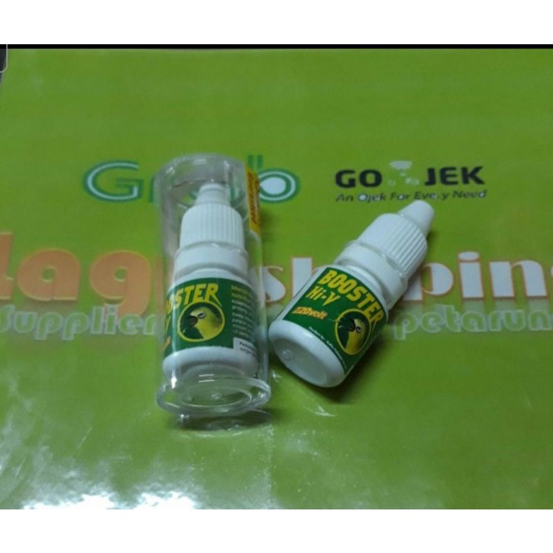 OBAT BOOSTER HI-V 220VOLT VITAMIN BURUNG PENDONKRAK STAMINA SUARA KUAT KERAS GACOR MURAI LOBEBIRD PLECI BOSTER HI V ASLI ORI