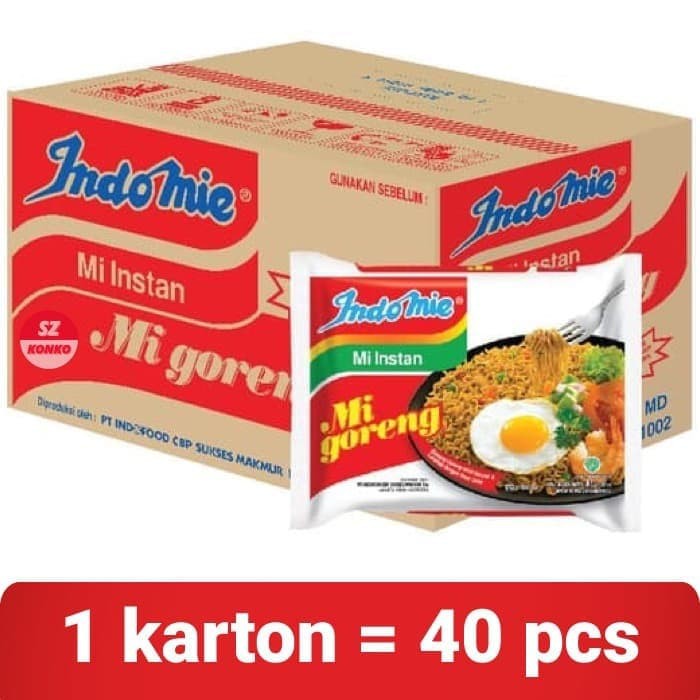 

indomie Goreng / Dus Isi 40 Bungkus