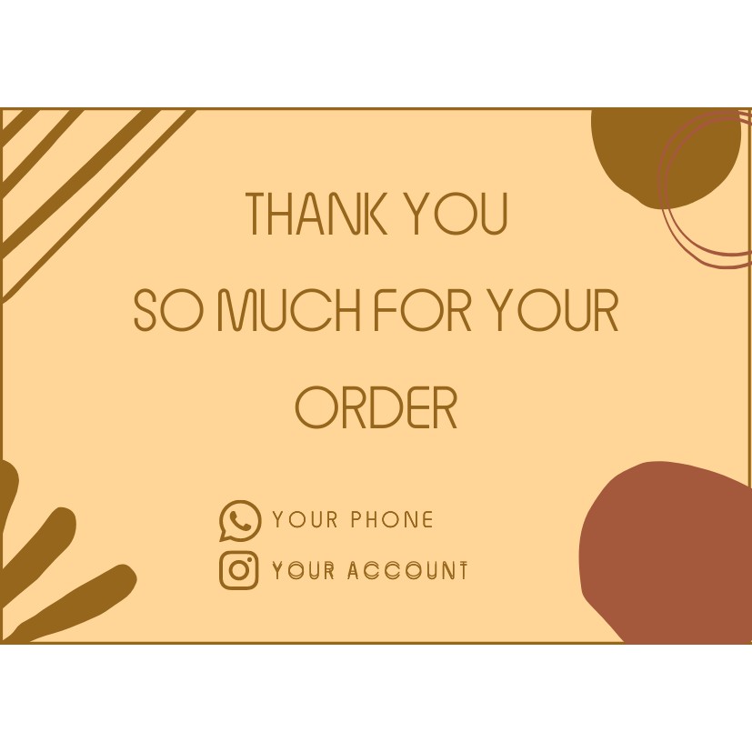 

sticker/label/thanks card/segel box