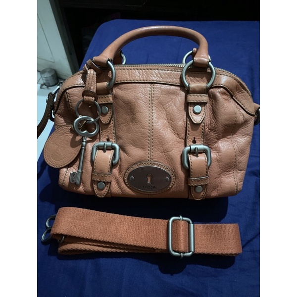 fossil maddox satchel small