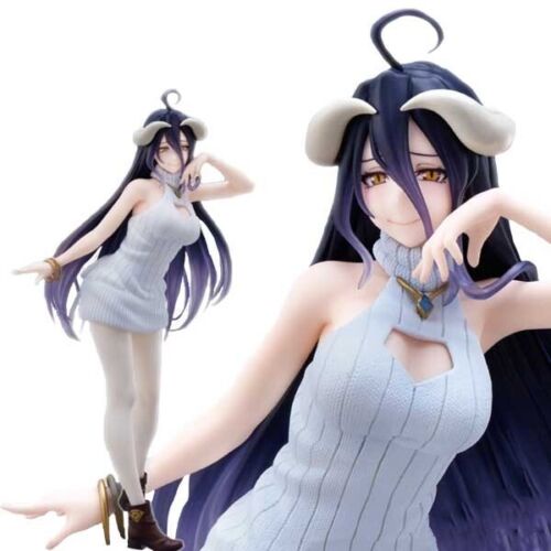 Mainan Action Figure Model Anime Overlord Albedo Bahan PVC Ukuran 22CM Untuk Anak