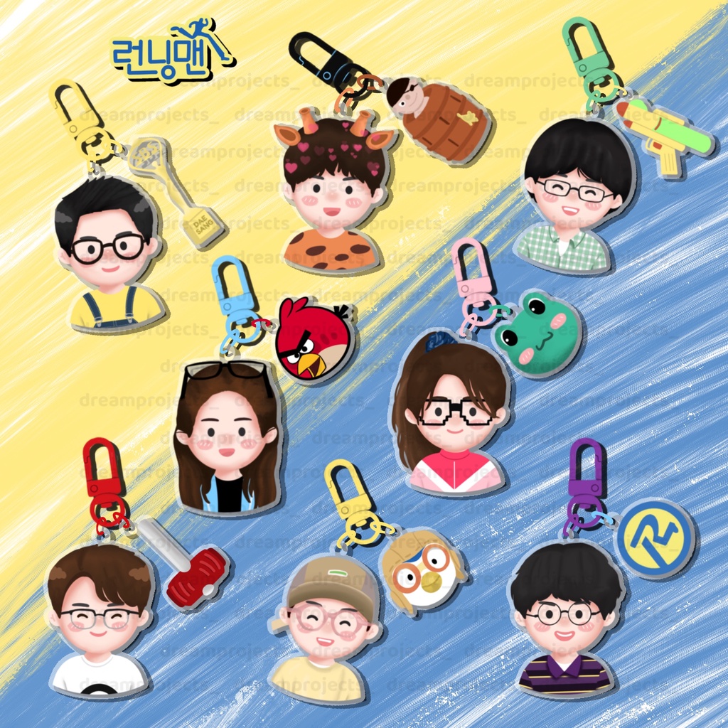 Running Man Keychain episode 560 member ver.
