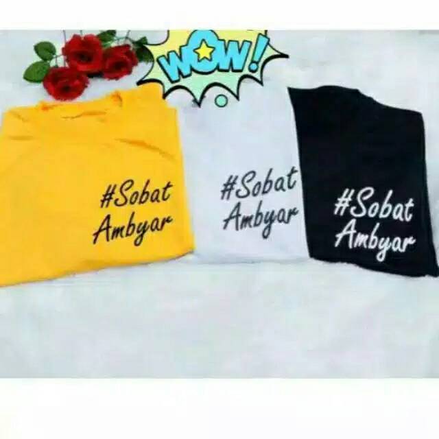 kaos sobat ambyar