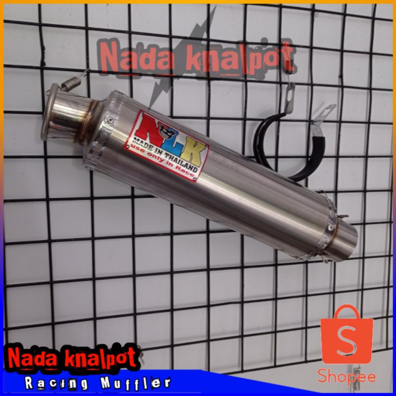 Tabung knalpot NLK tabung bulat panjang slencer Only/Sincer knlapot NLK