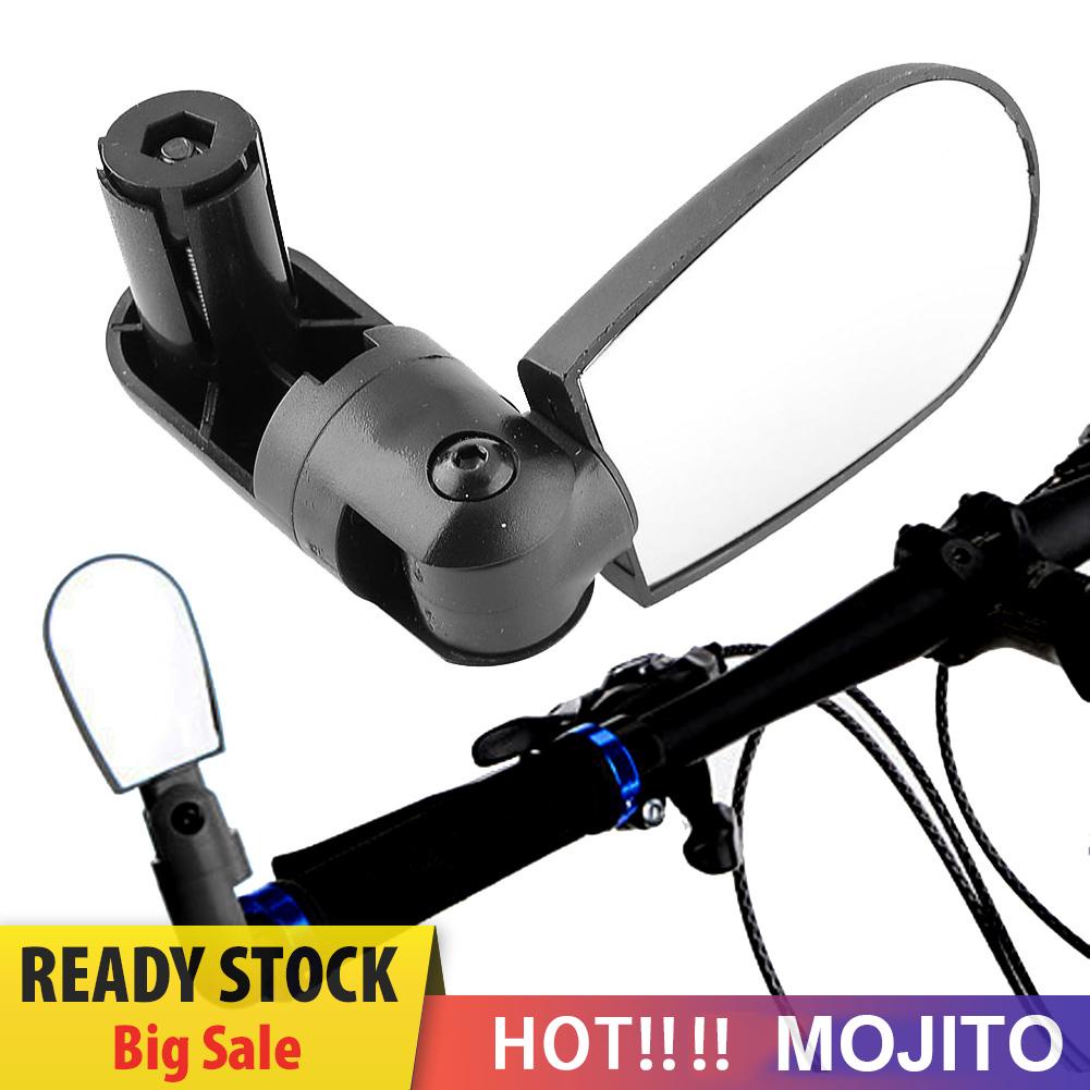 MOJITO Universal Rotate Cycling Bike Handlebar Wide Angle Rearview Mirror