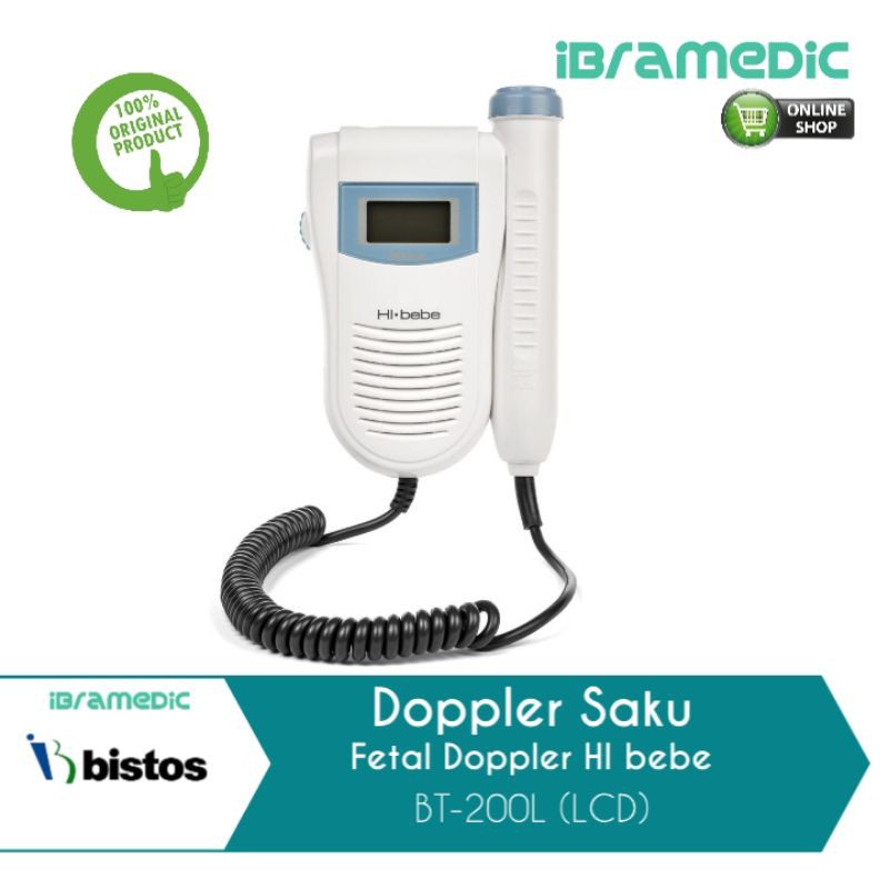 doppler saku bistos hi bebe BT-200 lcd fetal doppler hi bebe
