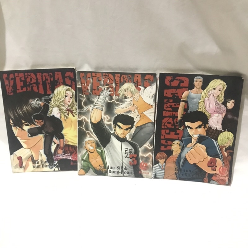 Paket Komik Veritas No 1 3 4