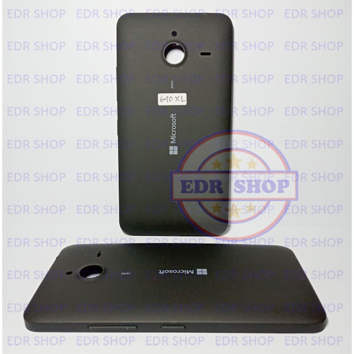 Casing Nokia Microsoft Lumia 640XL 640 XL Kesing Backdoor Cover Hitam
