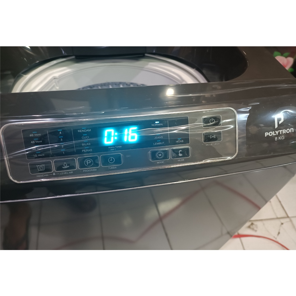 Mesin Cuci Polytron 1 tabung 7 kg PAW 7028 PAW7028 Zeromatic Laguna