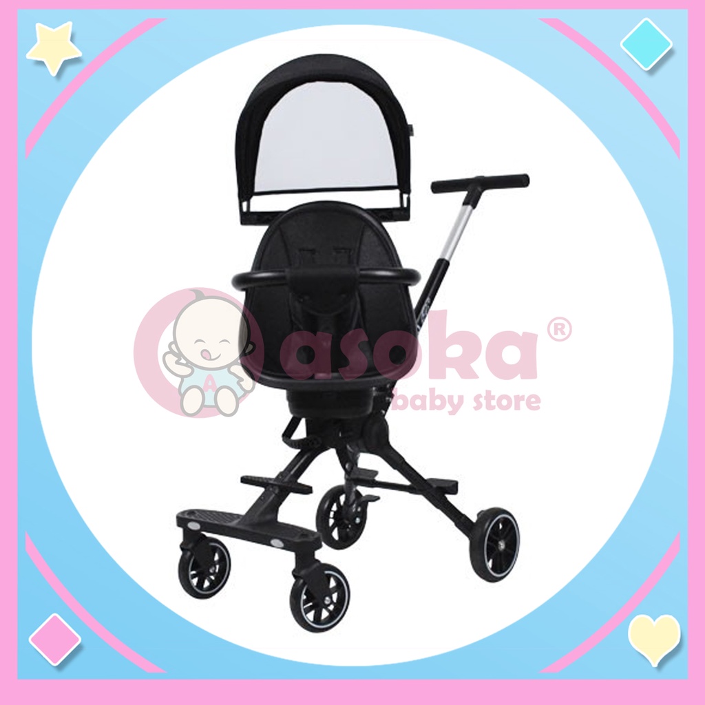 Stroller Baby Chris &amp; Olins Ufo 8875 - Kereta Dorong Bayi ASOKA