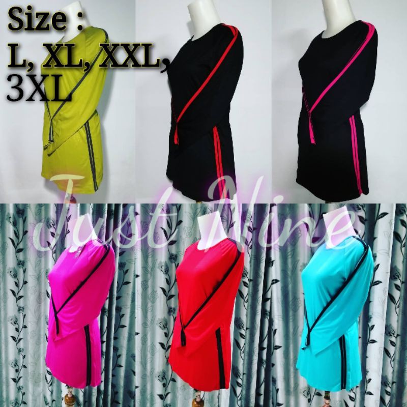 BAJU SENAM WANITA / BAJU OLAHRAGA WANITA / BAJU SENAM LENGAN PANJANG