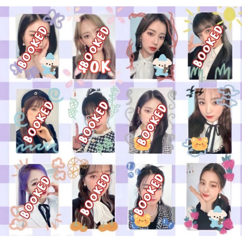 IZONE IZ*ONE OTS ONE THE STORY TRADING CARD TC SELFIE SELCA VER EUNBI SAKURA HYEWON MINJU NAKO YUJIN