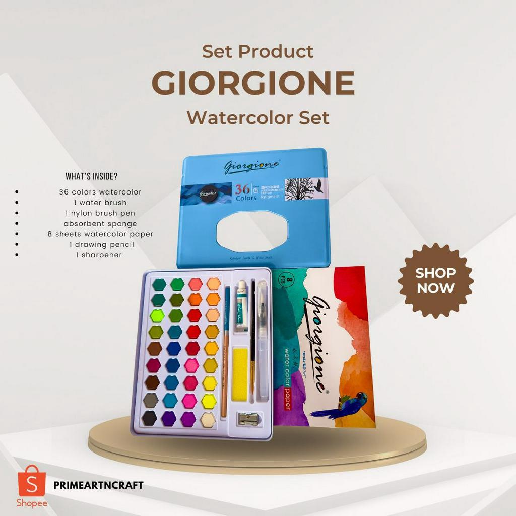 

GIORGIONE WATERCOLOR/CAT AIR TIN CASE G-3606