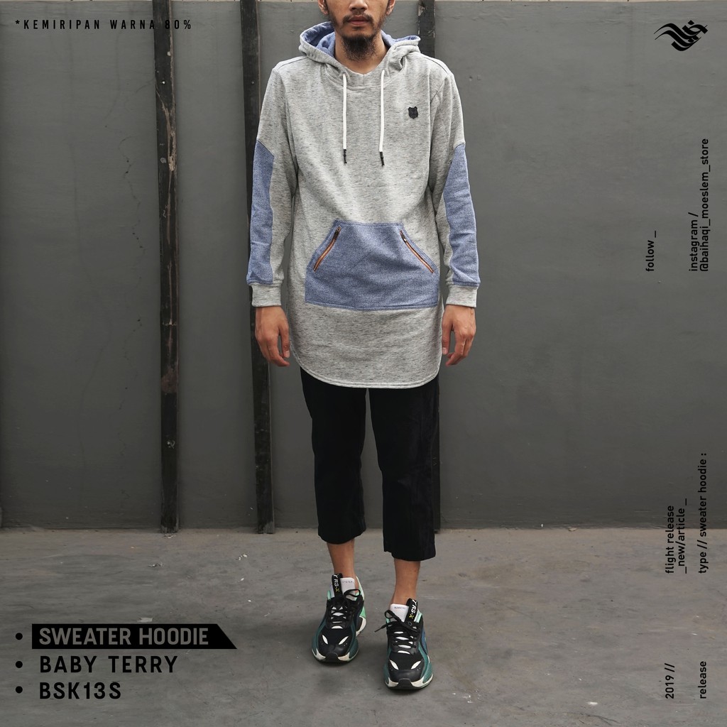 Baihaqi Sweater Hoodie Dewasa BSK13SZ