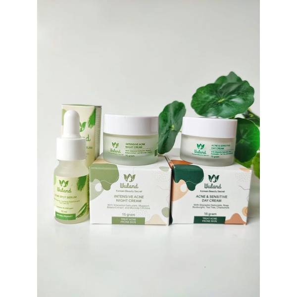 PAKET ACNE SERIES Wuland skincare PAKET JERAWAT LENGKAP PAKET JERAWAT MURAH SKINCARE JERAWAT
