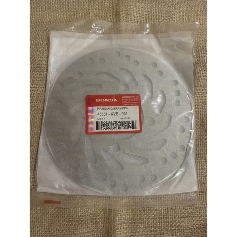 Piringan rem cakram depan honda vario, beat, beat pop, beat street (KVB)