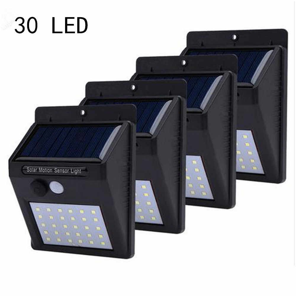 Lampu Taman Tenaga Surya 20 &amp; 30 LED Sensor Light LED Solar Lamp / Solar Tembok Tenaga Matahari