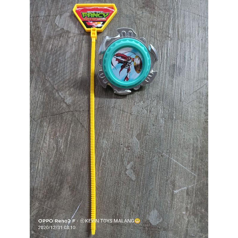 MC 412 mainan gasing bey blade FANCY / mainan anak edukasi gangsing tarik lucu diameter 7cm satuan