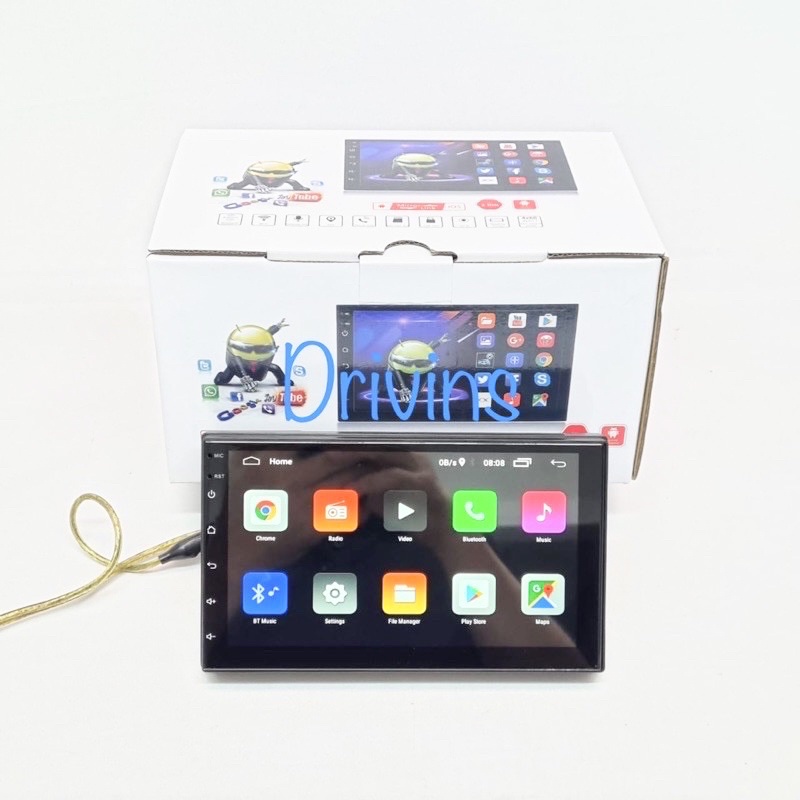 HEAD UNIT DOUBLE DIN ANDROID PCX 7” INCH RAM 2GB + MEMORY 16GB UNIVERSAL-1