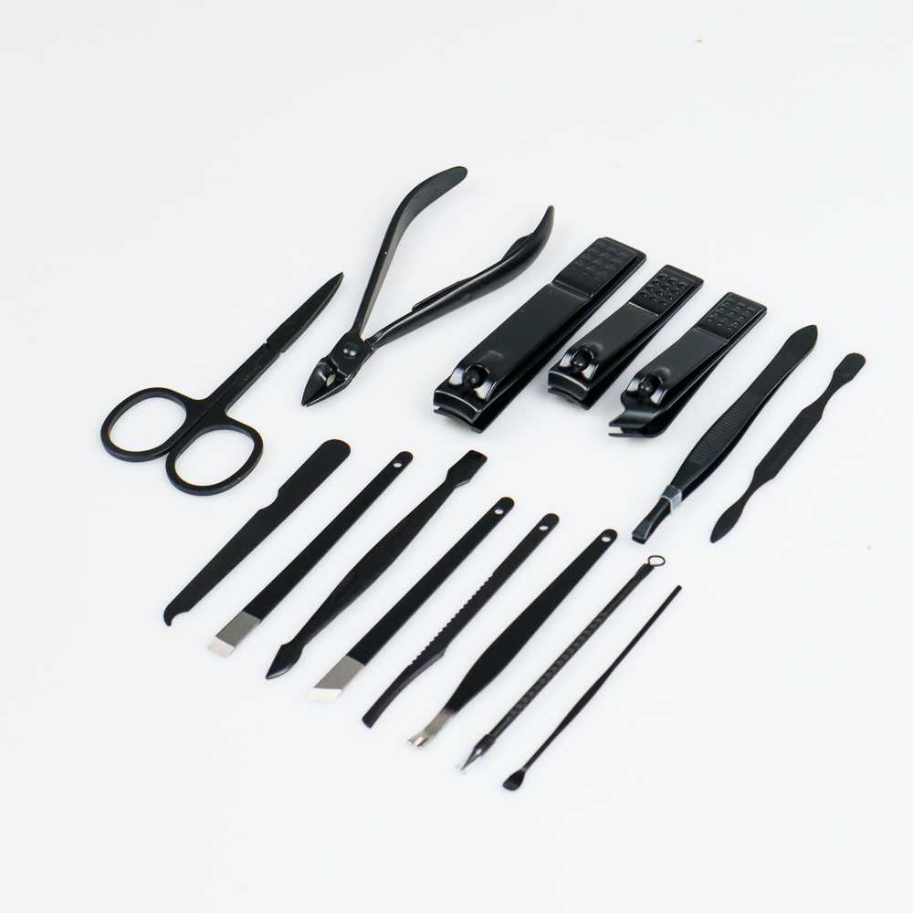 Set Manicure Pedicure Gunting Kuku 15 in 1 Biutte.co Art  - MR-6103