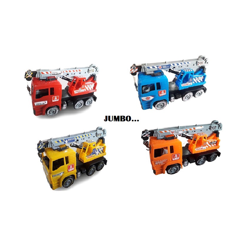 MAINAN ANAK MOBIL TRUCK CONSTRUCTION CRANE / KGP 8091
