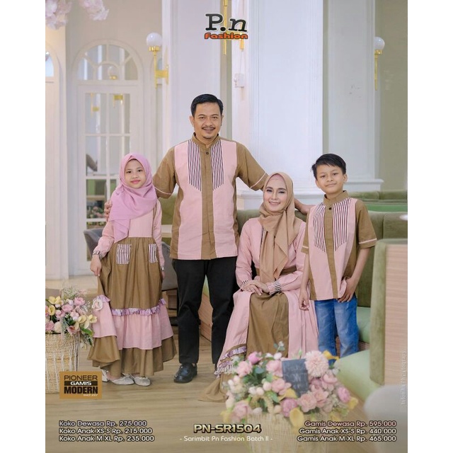 Sarimbit Gamis & Koko PN Fashion Batch II PN - SRB 1504