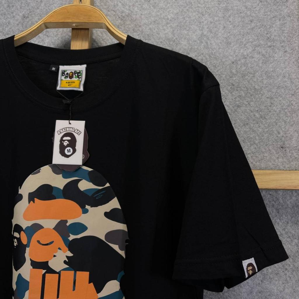 KAOS TSHIRT A BATHING AAPE BAPE CAMO UNDEFEATED MIRROR FULLTAG