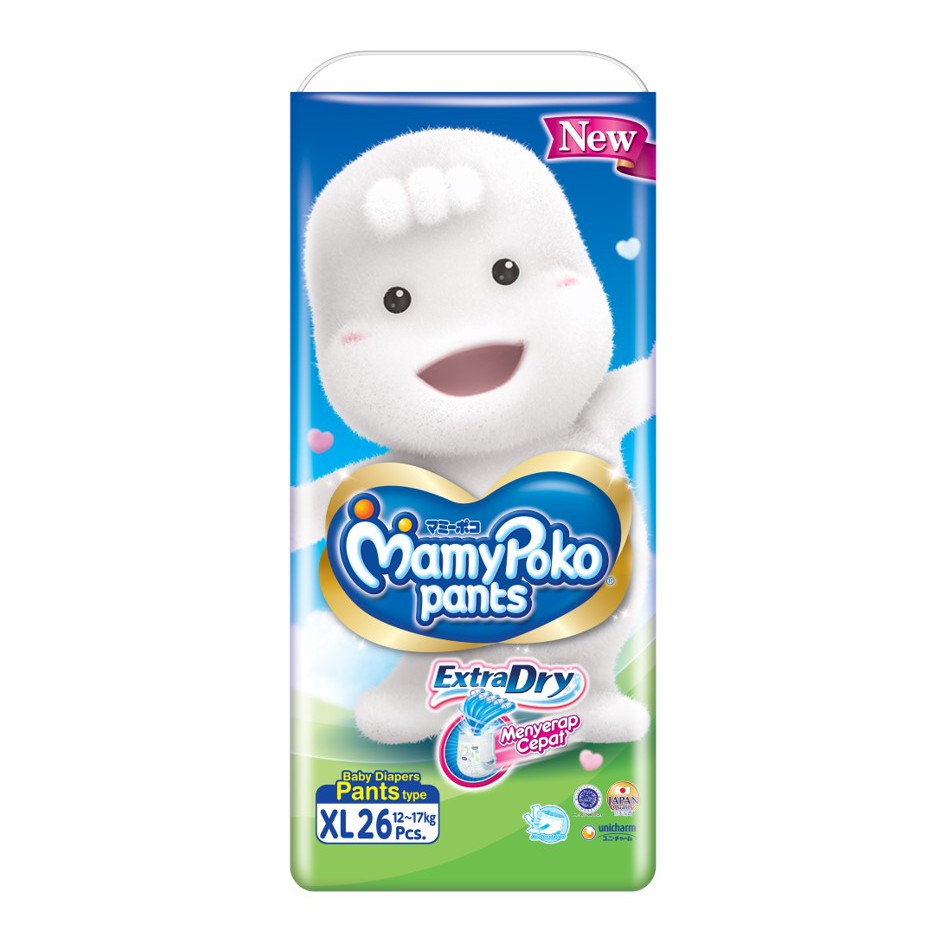 pampers mamy poko pants xl