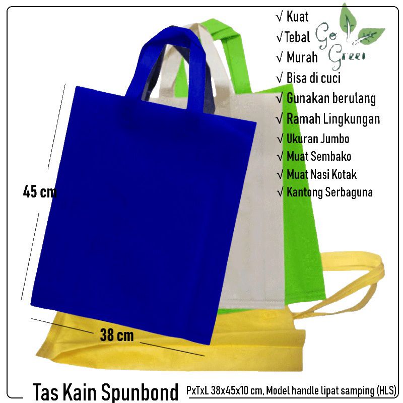 

tas spunbond XL (38*45*10cm)