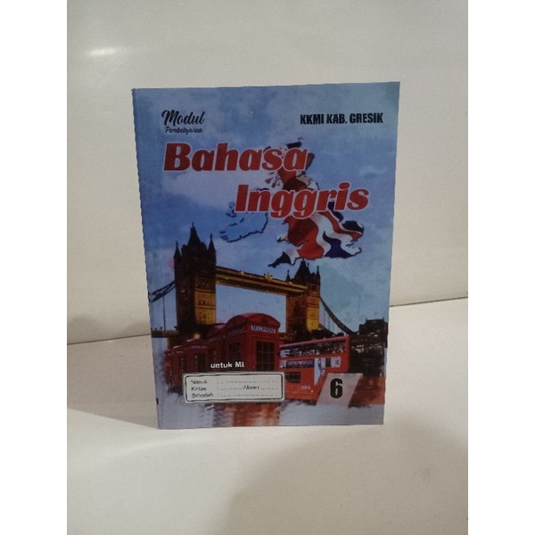 buku bahasa Inggris kelas 6 SD MI