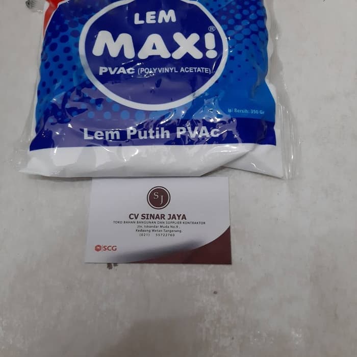 Lem PVAC MAXI AVIAN BRANDS X LEM FOX X LEM SLIME X LEM KAYU BUNGKUS X LEM KERTAS X LEM FOX 350GRAM