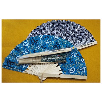 Souvenir Pernikahan Kipas Batik Jumbo + Nama + Plastik Kaca