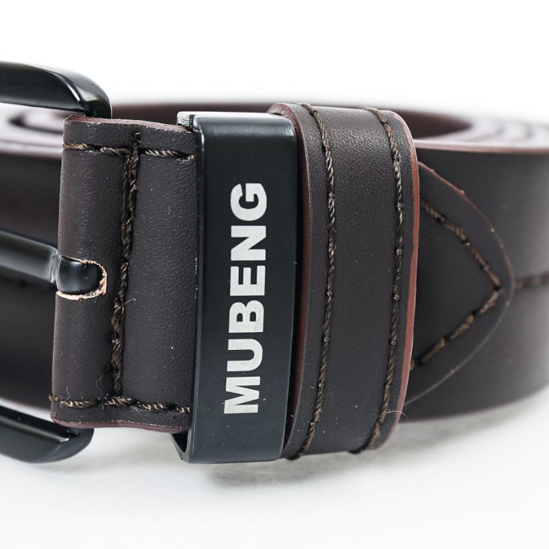 Mubeng Hugo Belt Synthetic Leather / Ikat pinggang pria