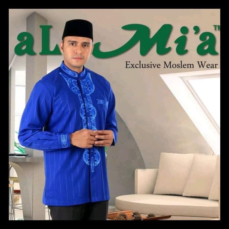 READY BAJU KOKO AL-MIA MT WARNA (KUALITAS DI ATAS AL-MIA PREMIUM) KOKO PRIA MURAH ALA
