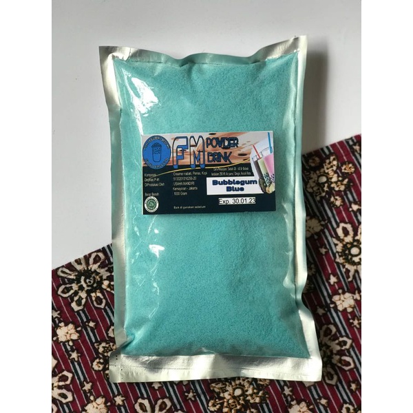 

FM Powder - Bubuk Minuman 500gr Bublegum Biru