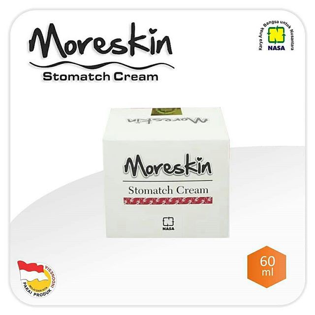 MORESKIN STOMATCH CREAM NASA-cream penghancur lemak di perut-Menecilkan perut