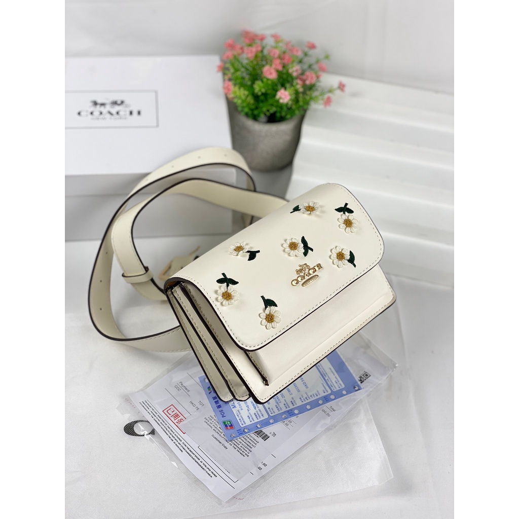 [7.7 Boombastis Sale⚡] - TAS SELEMPANG WANITA DAISY WAISTBAG FREE BOX HC063 PREMIUM IMPORT