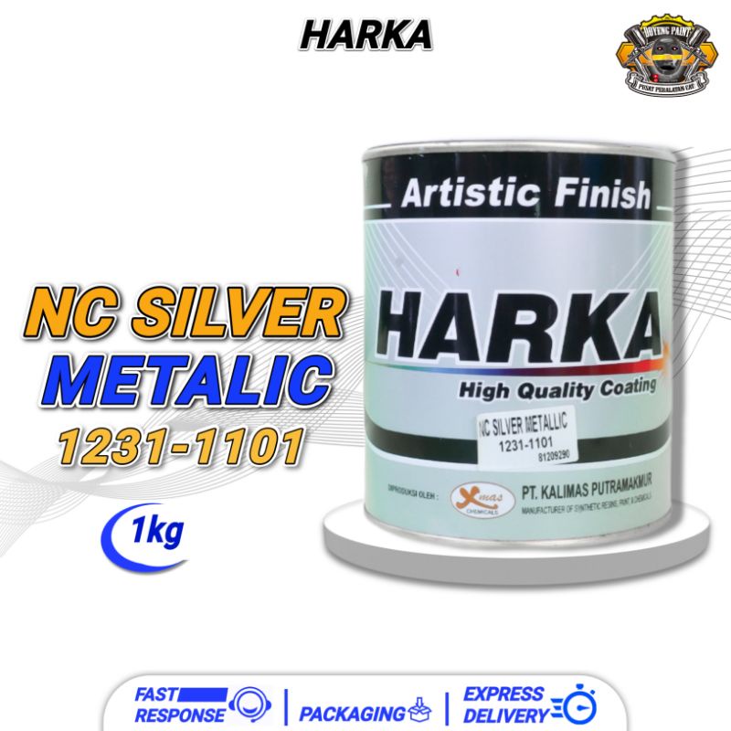 Harka NC Metalic Silver kemasan 1 kg  cocok buat dasarn candy!!!