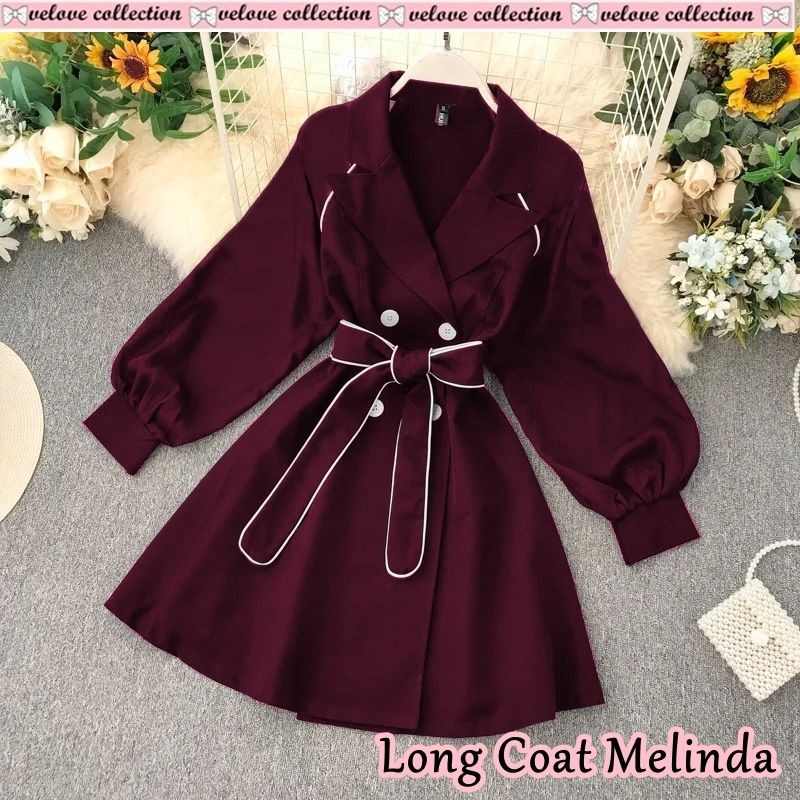 BISA COD LONG COAT MELINDA