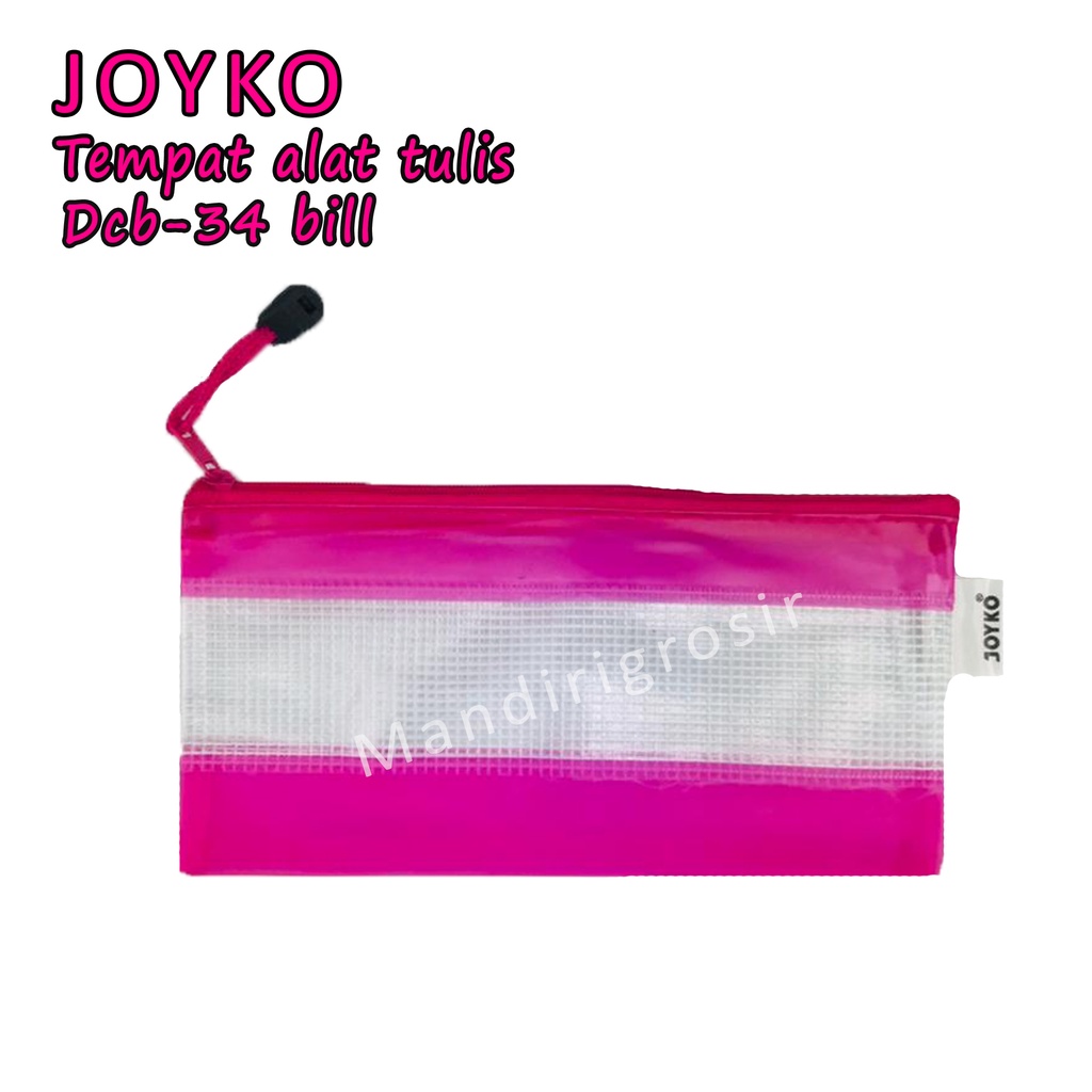 Joyko * tempat alat tulis * Dcb-34 bill * Pink