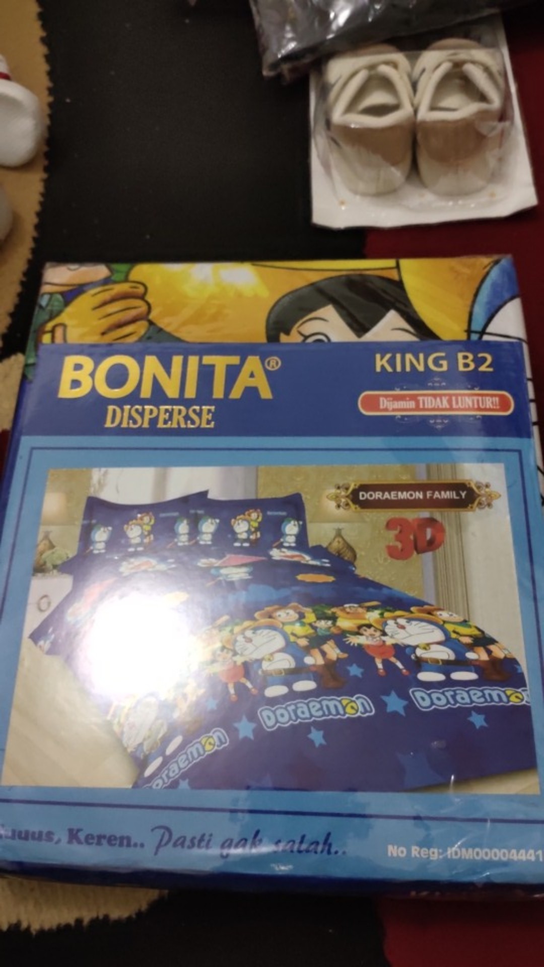 Sprei Bonita No 1 Uk 180x200 Doraemon Family