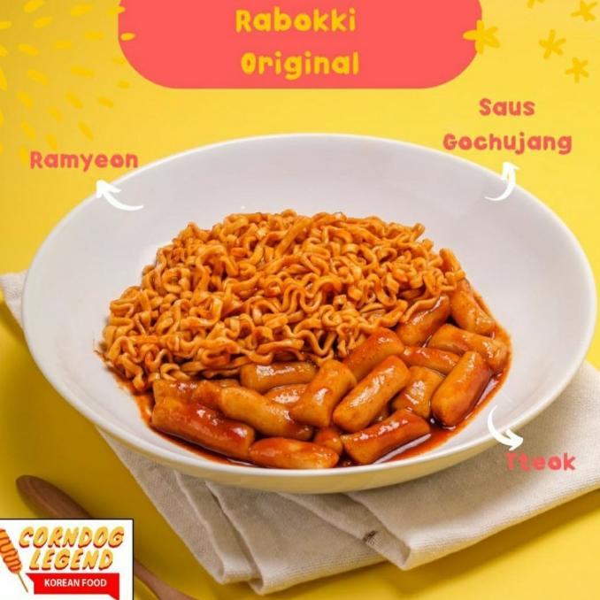 

Rabokki Original Instan Rapokki Korean Frozen Food Tteobokki Ramyeon