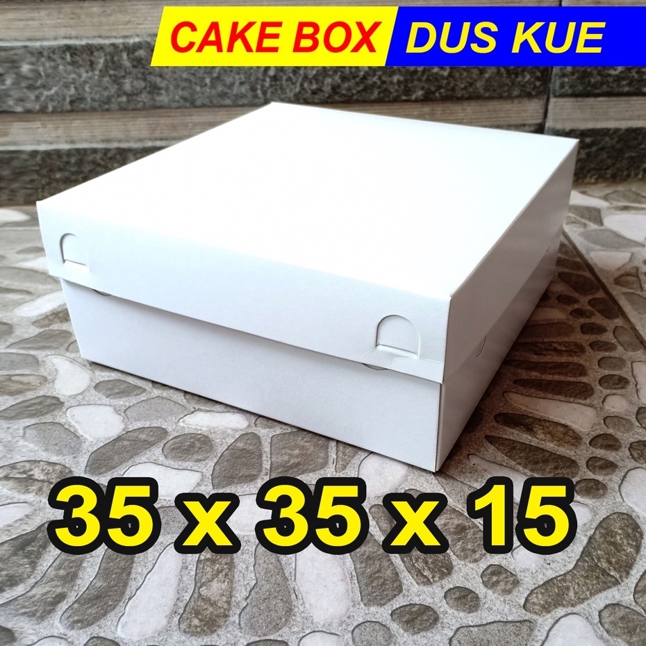 

Dus 35x35x15/35x35/Dus Kue Ulang Tahun/Box Roti/Cake Box/Dus Bolu/Dus Kue/Dus