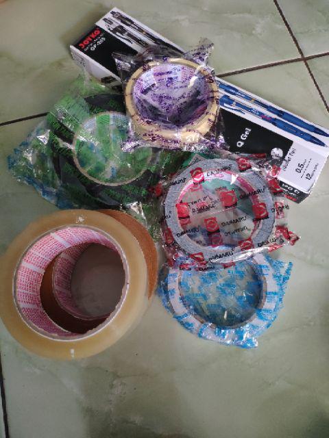 Lakban Kain/linen Hitam Daimaru 1