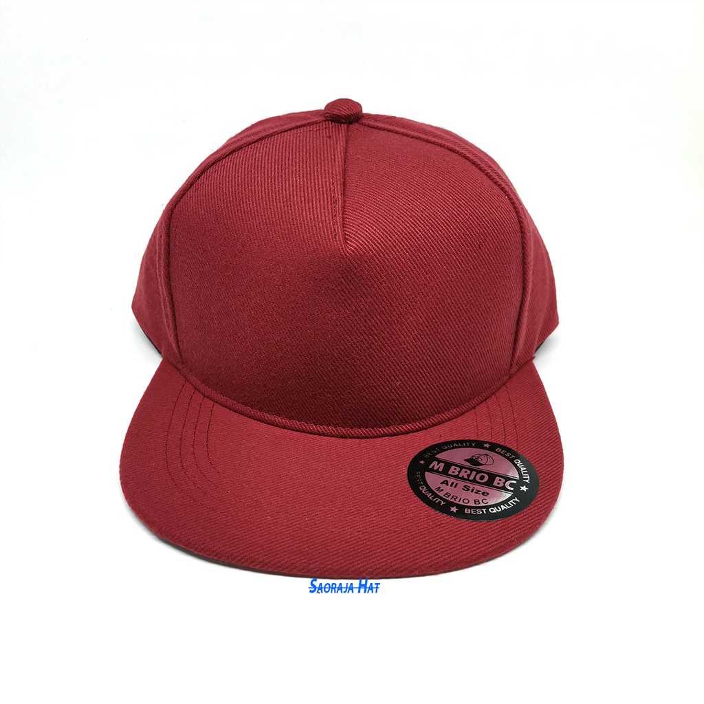 Topi Snapback Polos Anak Usia 4 Sampai 8 Tahun