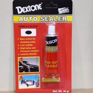 

Lem Auto Sealer Warna Hitam Dextone 30Gr