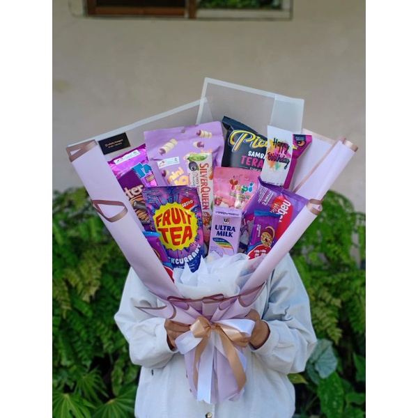 

bouquet snack themes lilac